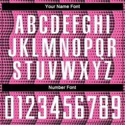 Maillot de football personnalisé rose et blanc par sublimation